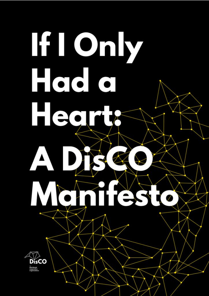 If I Only Had a Heart: A DisCo Manifesto 